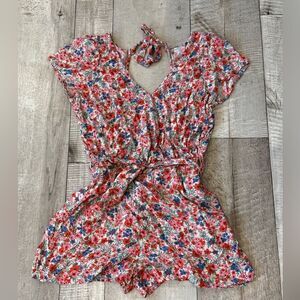 American Eagle Women’s Floral Romper